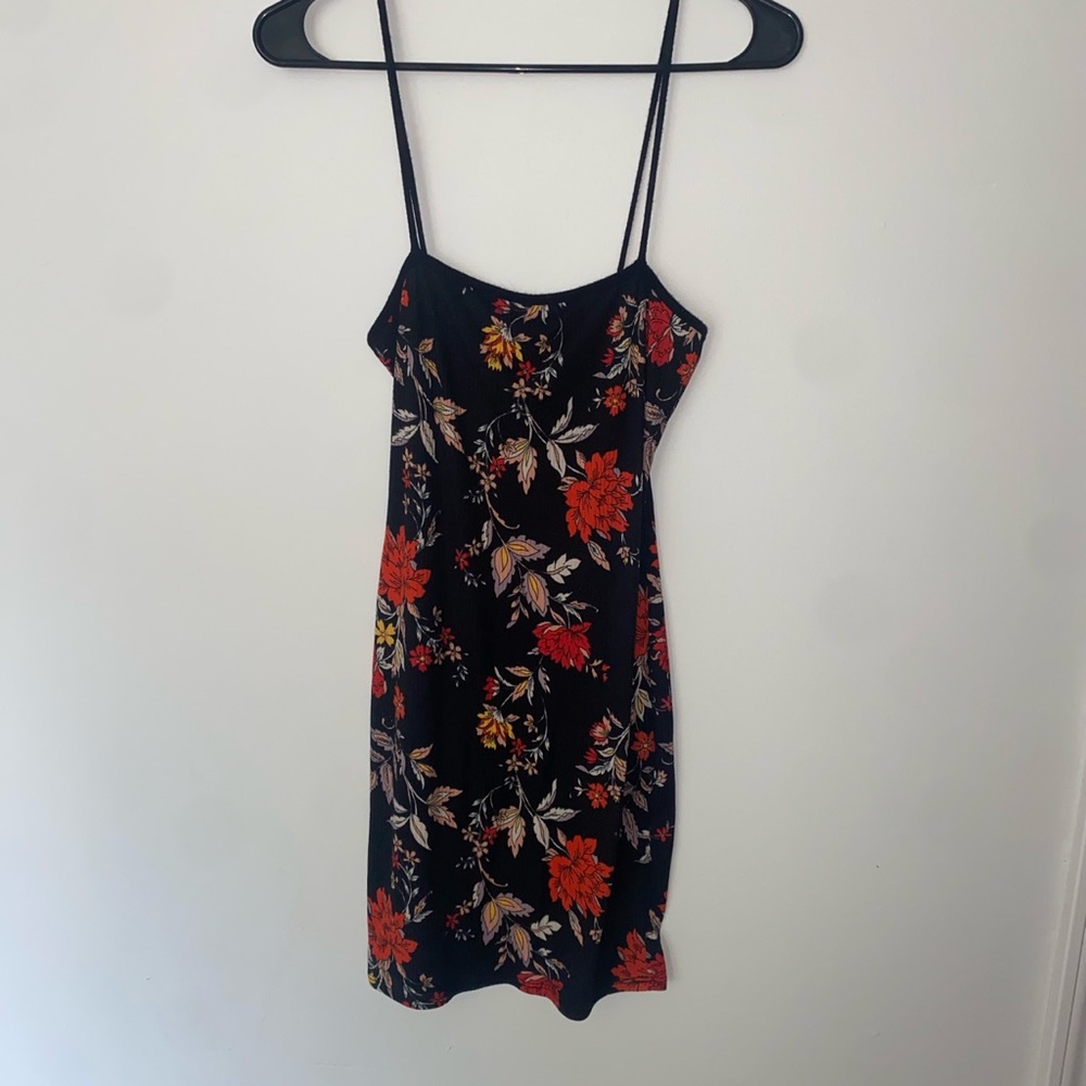 Floral mini dress